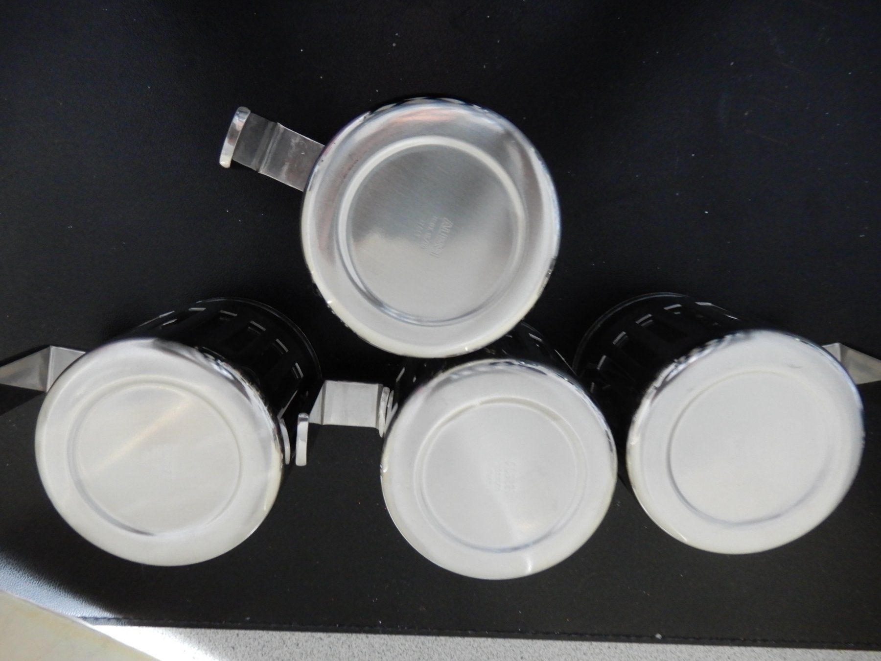 Alessi Macchine per caffè & Macchine per espresso: Alessi Kaffeeset/Pressfilter 0,72L , 4 Kaffeegläser + Teller – Usato da Burgdorf venduto da Liss 6