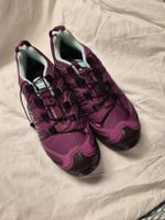 SALOMON XA PRO 3D Gr. 391/3 violett/grünblau Trail Runner
