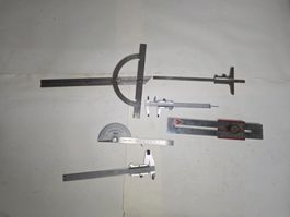 Messwerkzeuge Set Messschieber Winkelmesser Profi Werkzeu...