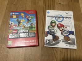 Jeu Wii Mario Kart et Super Mario Bros. 