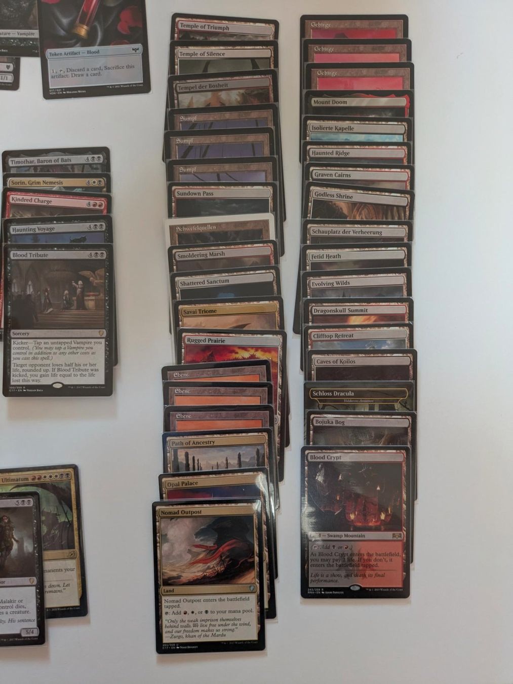 Giochi: Magic: the Gathering Vampire Tribal Edgar Markov Commander – Usato da Uzwil venduto da McPwn 5