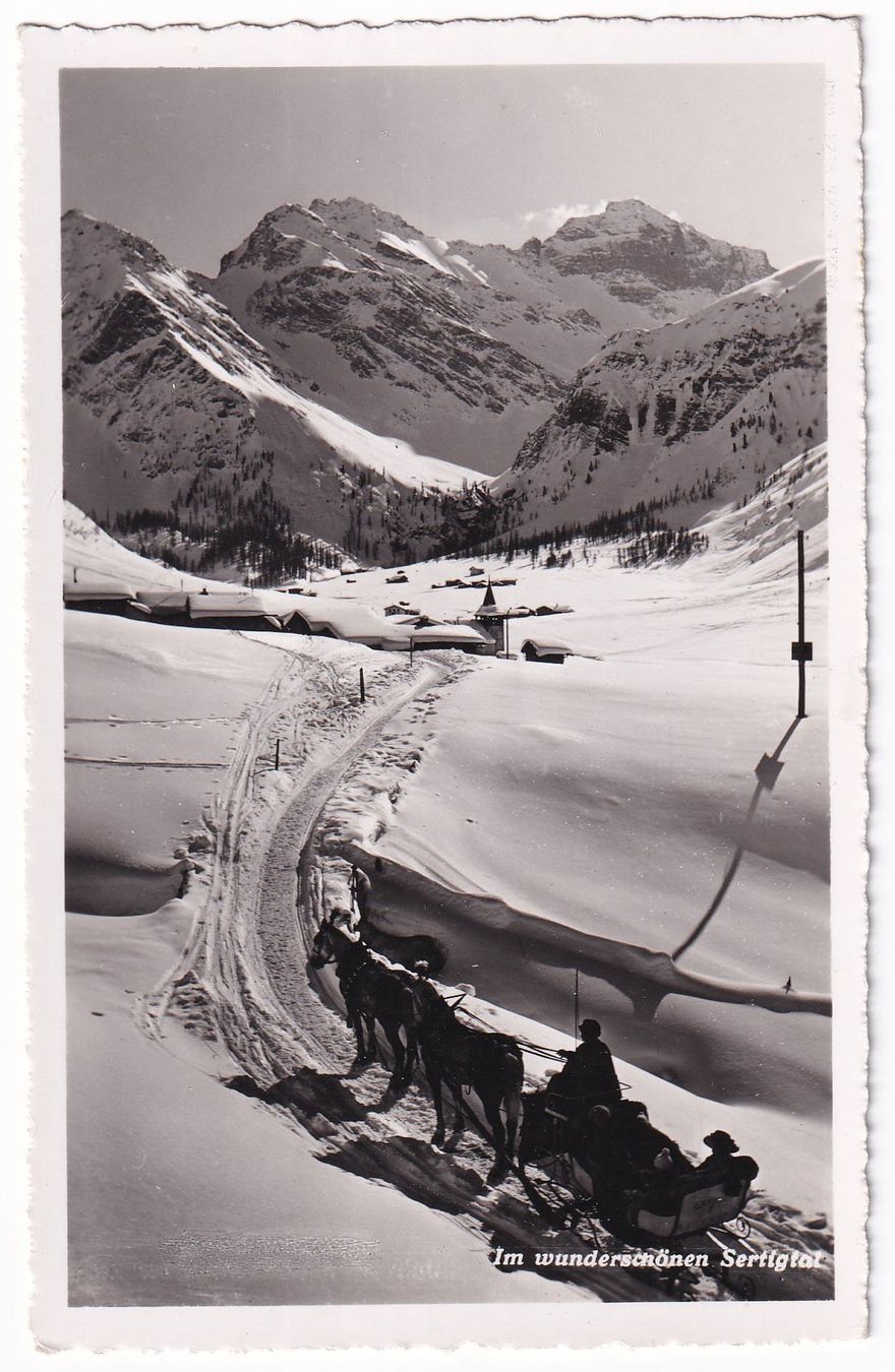 Cartoline postali: Im Wunderschönen Sertigtal – Usato da Cormoret venduto da Pascalll2001