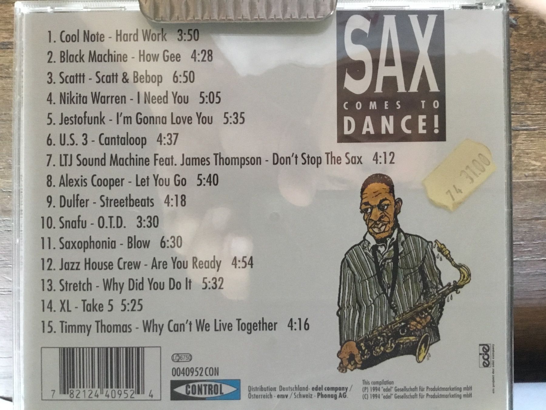 CDs: CD Sax Comes To Dance  💿 – Gebraucht aus Thierachern von sweden08 1