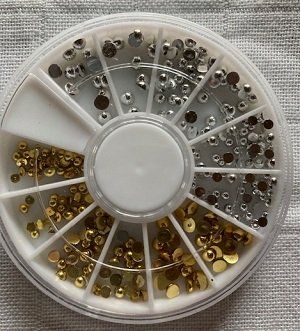 Unghie finte: Strasssteine im Rondell – Nuovo e nell'imballaggio originale da Matt venduto da nail-door