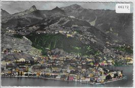 Montreux - Dent de Jaman et Rochers de Naye - coloriert
