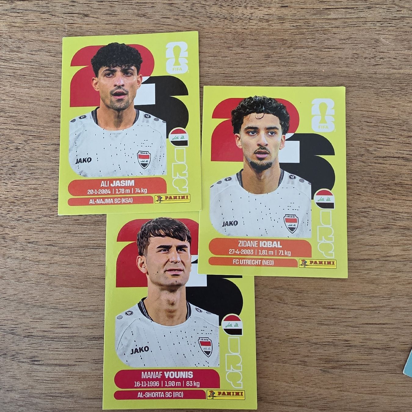 Panini Carte collezionabili: Panini Sticker Irak IRK12,9,8 – Nuovo e nell'imballaggio originale da Buchs AG venduto da LogoParts