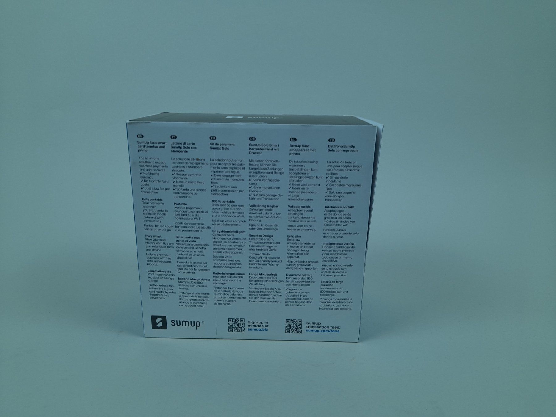 Sumup Caisses enregistreuses: SUMUP Solo Smart card terminal & printer – Neuf (Voir description) à Liebefeld par Restwert_Liebefeld 6