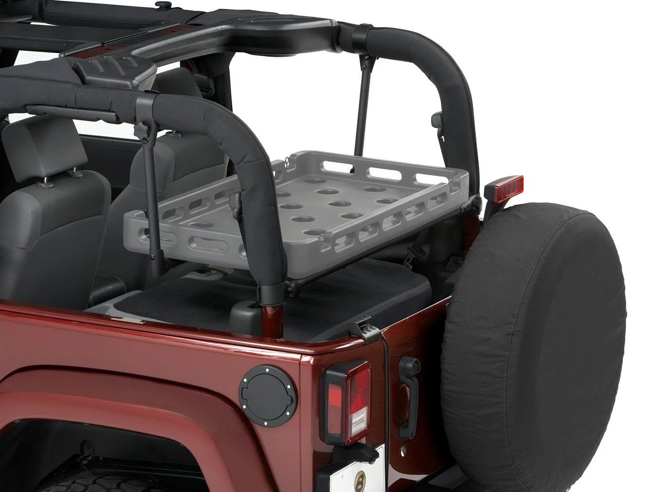 Jeep Wrangler YJ / TJ Bestop HighRock 4x4 Lower Cargo Rack (Gebraucht ...