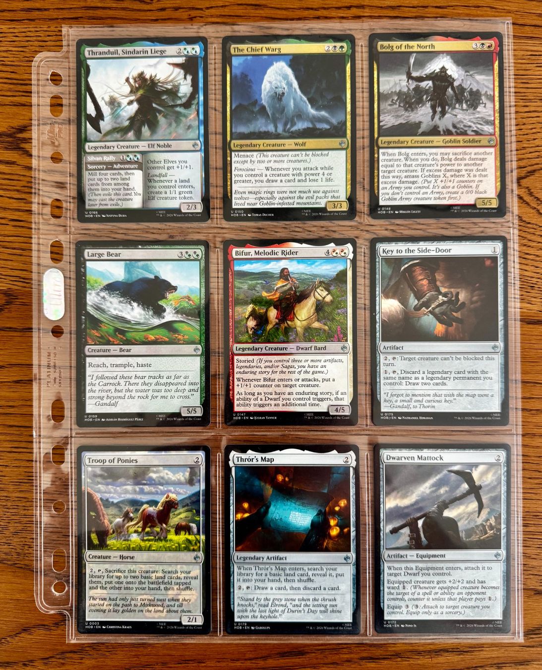 Magic The Gathering Cartes à collectionner: The Hobbit Uncommon Set 55/55 – Neuf (Voir description) à Rechthalten par hosme_be 5