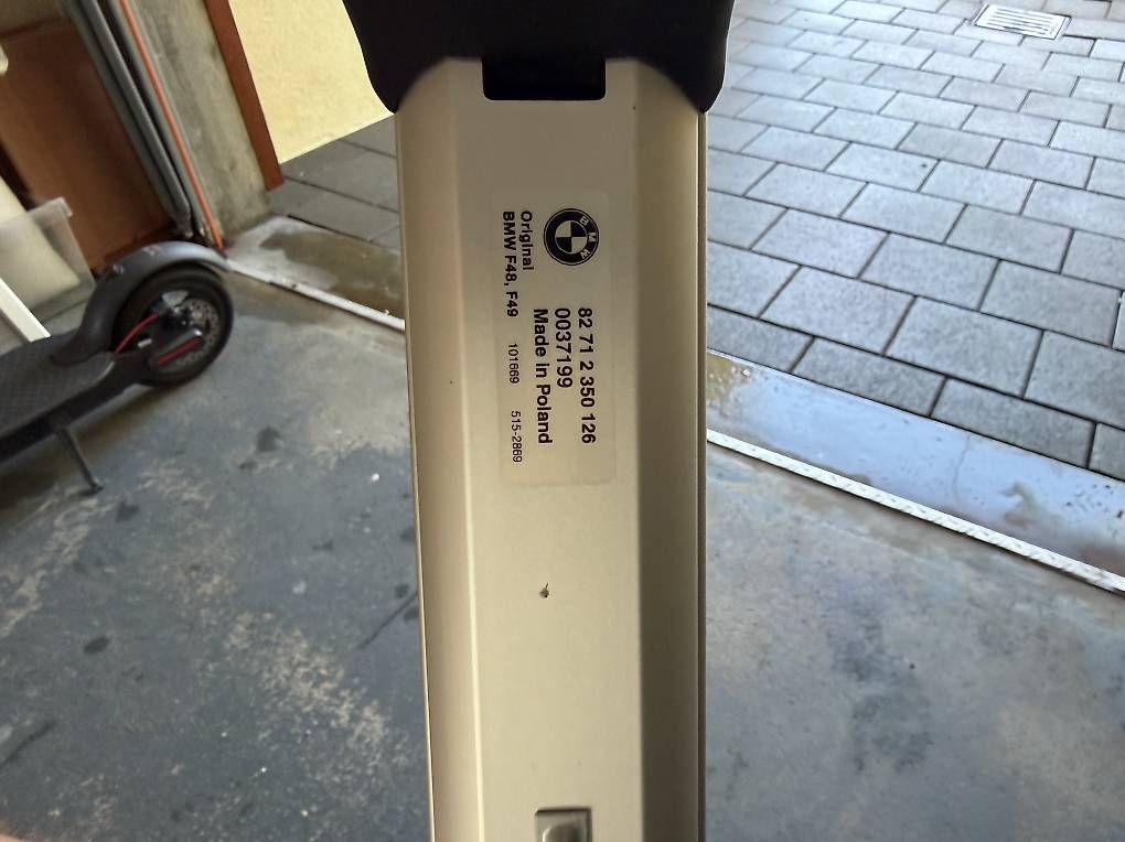 Portapacchi: Barre de toit BMW pour X1 – Usato da Epalinges venduto da Loix32 1