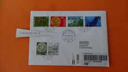 FLENDRUZ/VD R-Brief Letzttag sehr selten !!  31.7.03   37