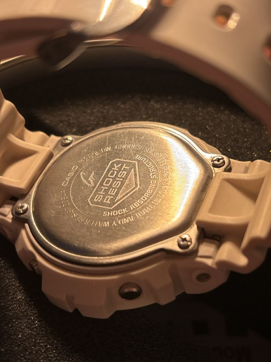 Casio Orologi: G-Shock - DW6900CS - blanc / white – Usato da Genève venduto da reu_8zdr 2