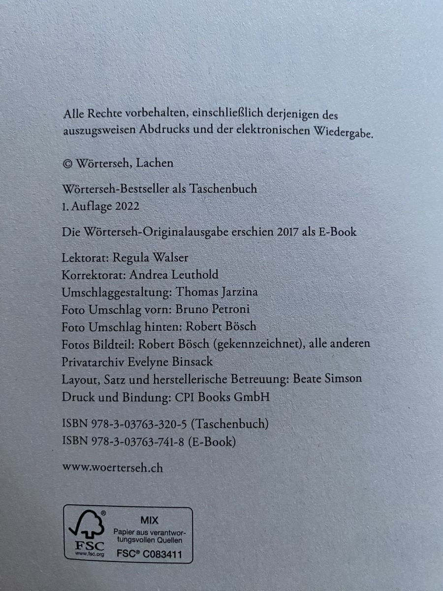 Libri: 3 Bücher von Evelyne Binsack – Usato da Schwarzenburg venduto da Michellu 5
