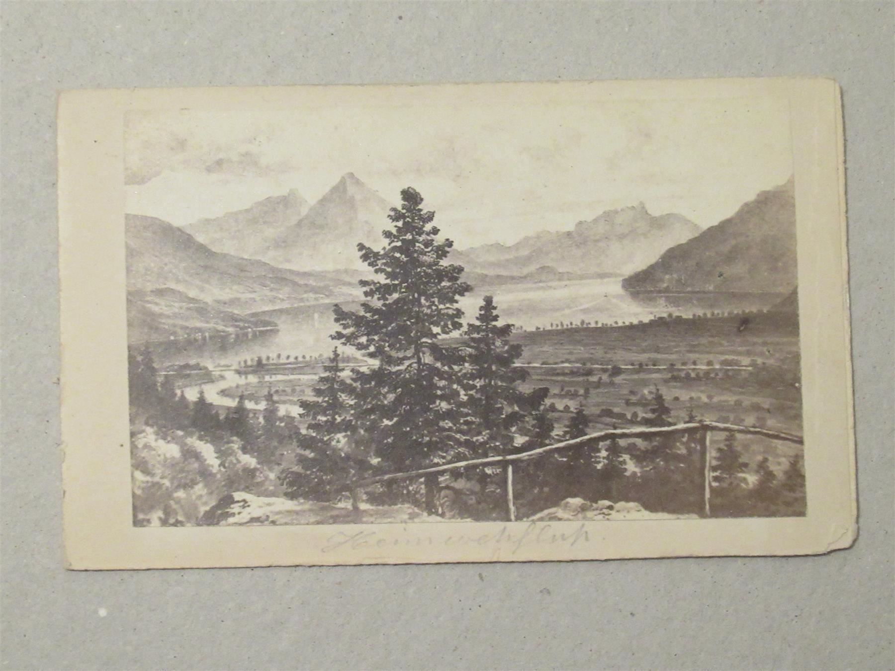 Foto & Immagini: Photo CDV 1865 Thunersee lac de Thoune – Usato da Adliswil venduto da buch_und_kunst