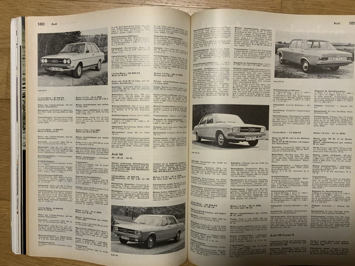 Autos: AUTOMOBIL REVUE KATALOG 1974 – Gebraucht aus Frauenfeld von CSM71 2