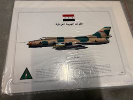 IRAK AIR FORCE SU-22 PRINT