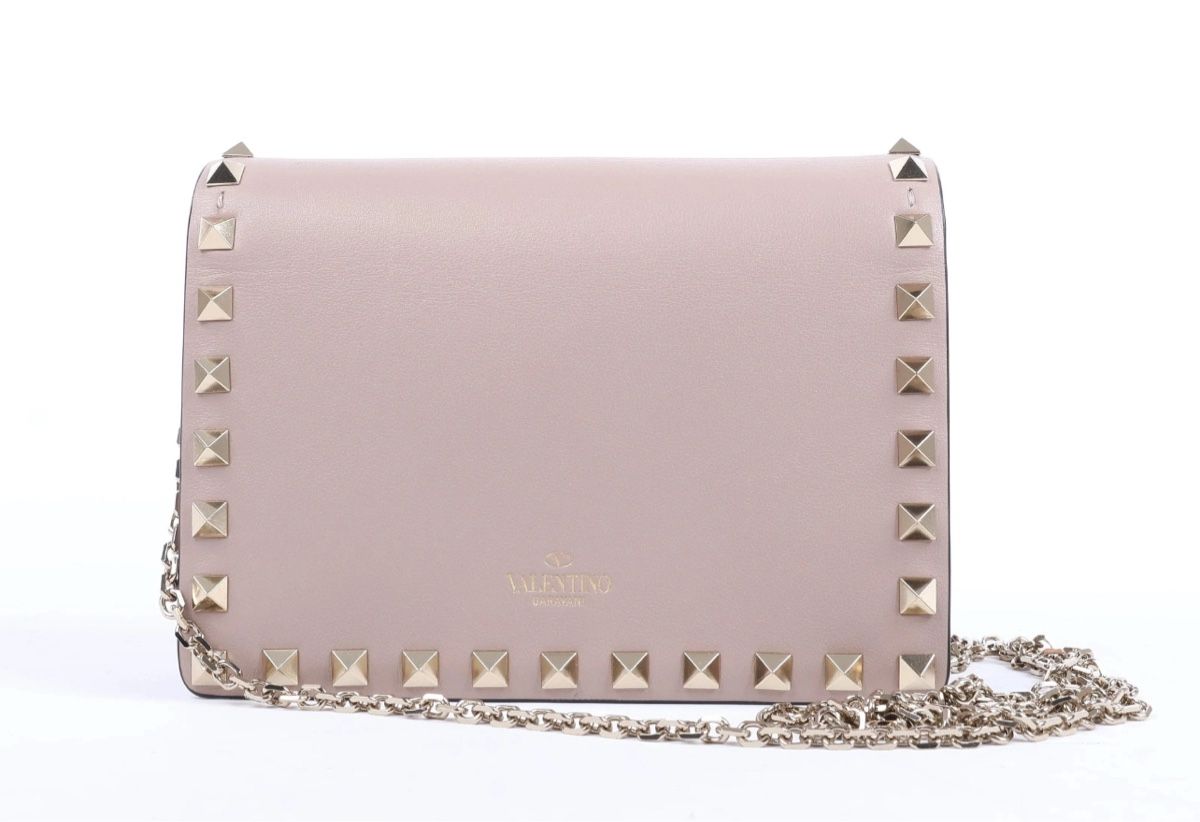 Valentino Borse da donna: Valentino Garavani Rockstud Chain clutch – Nuovo (secondo la descrizione) da Henniez venduto da kru_r8sj 3