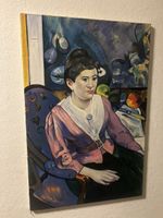 Frauenportrait Gemälde, Öl auf Leinwand, Kunst für Kenner