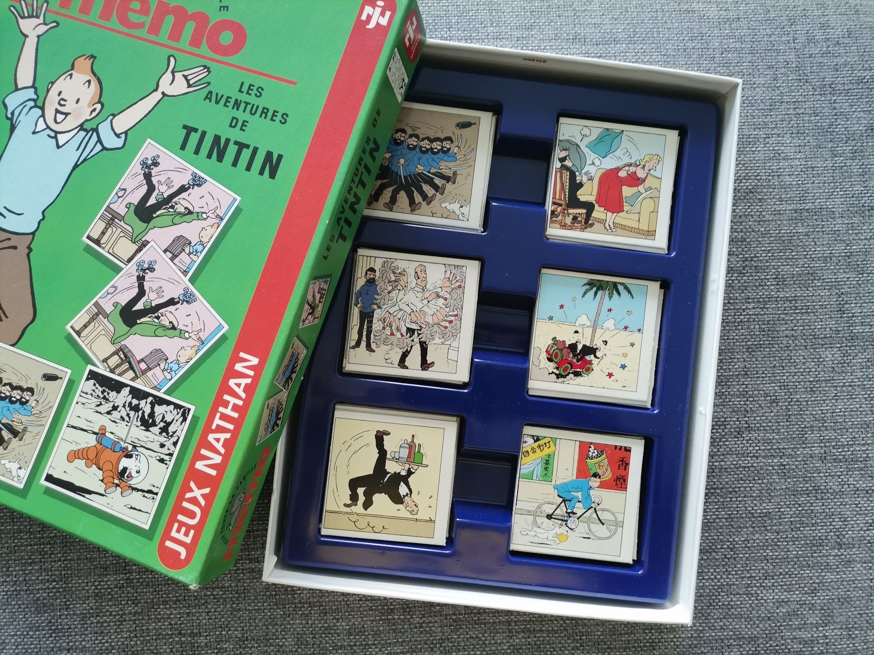 Giochi: Jeu Memo Tintin Nathan vintage – Usato da Onex venduto da Neimad7 1