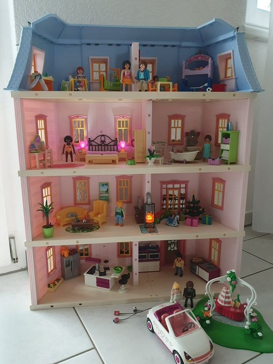 Playmobil Dollhouse 5303 (romantisches Puppenhaus) (Gebraucht) in ...