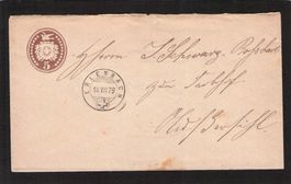 Tüblibrief , Erlenbach ZH , 14.Vll.1879 , Kz. IV normal
