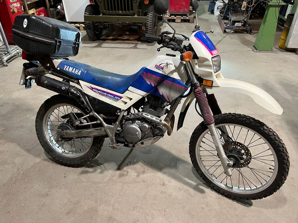 Filtro De Aire Espuma Para Yamaha XT225 Serow Y TTR225 – Reemplazo 1KH-14451-00-00, Amarillo Y Negro