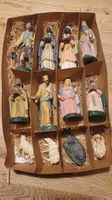 Schöne alte Krippenfiguren 