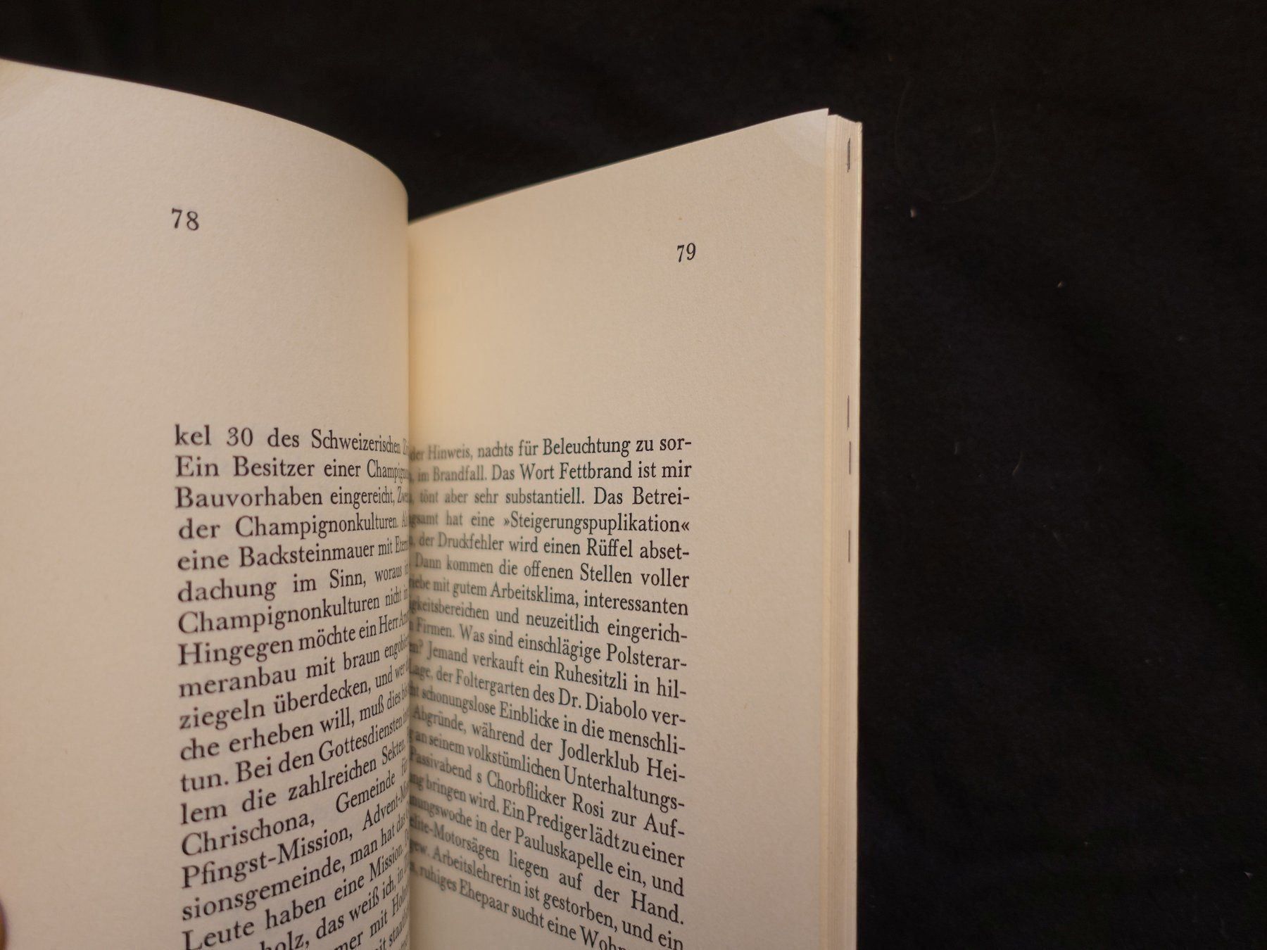 Livres: Franz Hohler - Idyllen – D'occasion à Gutenswil par Optico 4