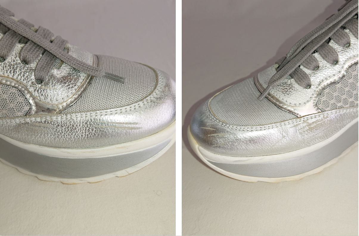 Bogner Scarpe da donna: Sneaker Low - BOGNER - 37 - Leder - silber/weiss/grau – Usato da Thusis venduto da drd_zy9w 9