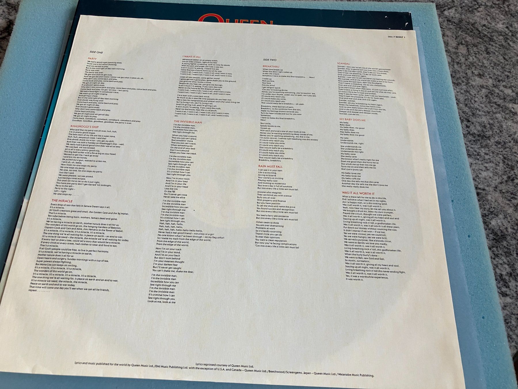 Vinyles: Queen – D'occasion à Aarwangen par Jukebox3 5