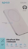Epico Powerbank UltraPack Slim 3000mAh magnetisch neu