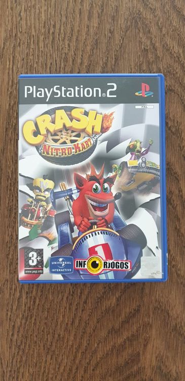PS2 - Crash Bandicoot: Der Zorn Des Cortex + Crash: Tag Team Racing