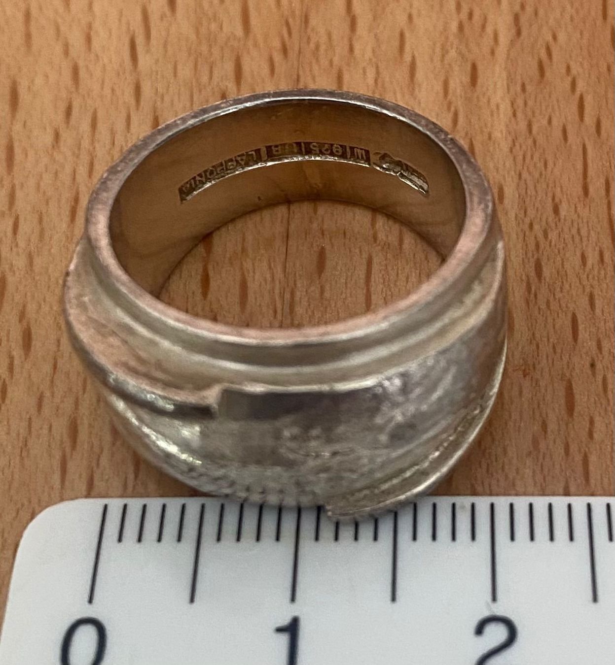 Lapponia Anelli: Schmuck - Lapponia Fingerring Silber – Usato da Winterthur venduto da Secondhand-Family 6