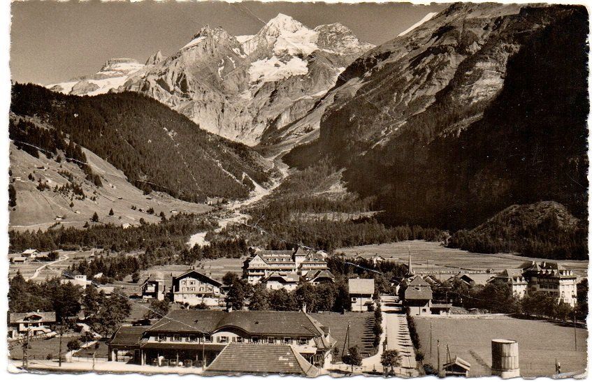 Cartes postales: KANDERSTEG mit Blümlisalp – D'occasion à Jona par philajona