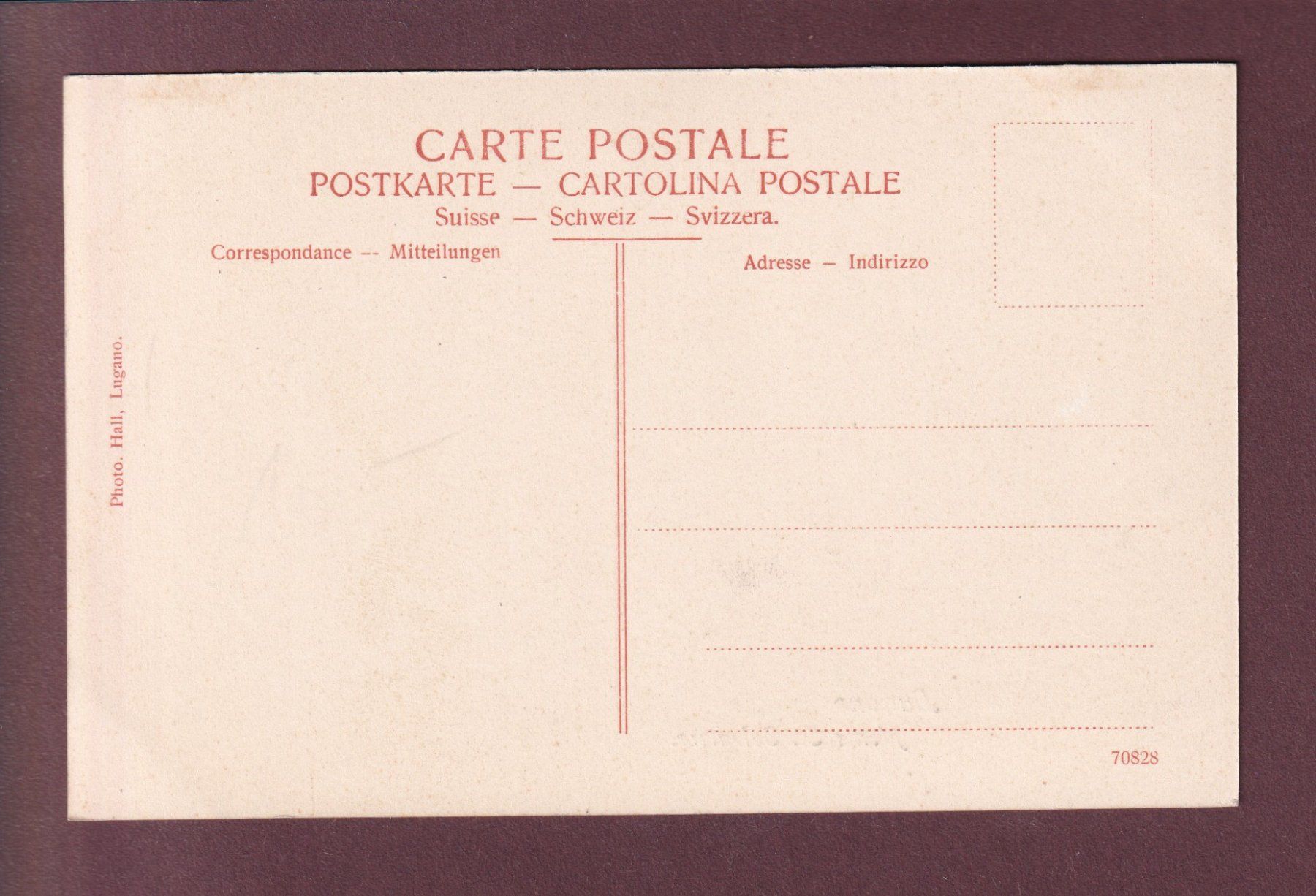 Cartoline postali: LUGANO - Monte S. Salvatore – Usato da Pully venduto da nicecards 1