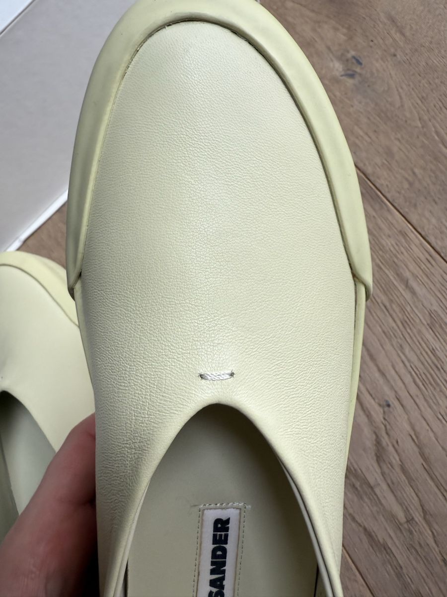 Jil Sander Scarpe da donna: New Jil Sander leather sneakers, 38 – Nuovo e nell'imballaggio originale da Zug venduto da Nat.yushkevich 1