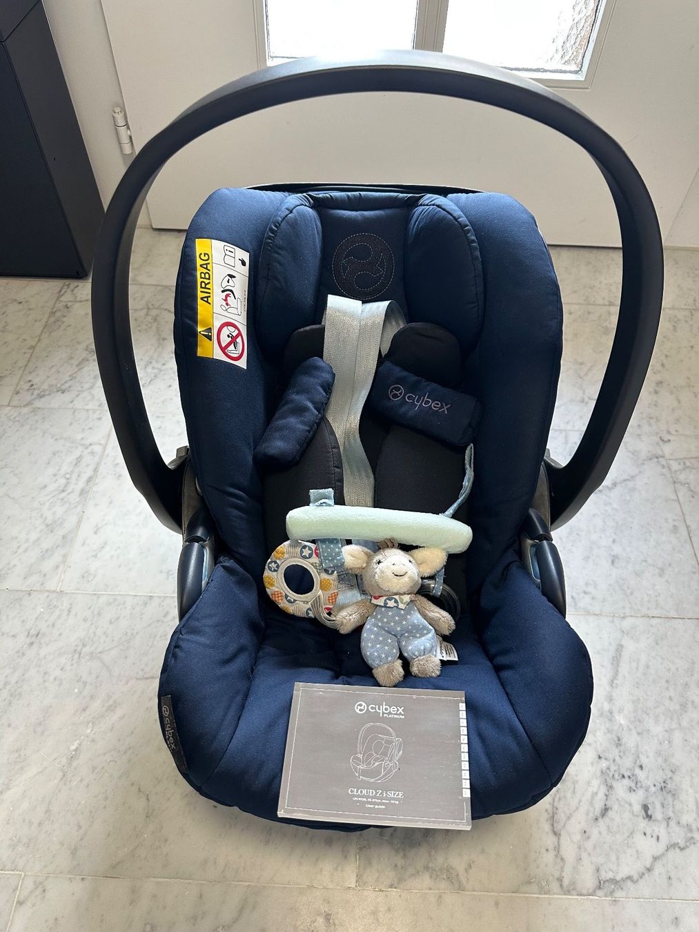 Cybex Seggiolini per auto: Cybex Cloud Z i-Size Babyschale, Farbe Blau – Usato da Winterthur venduto da Hubi818