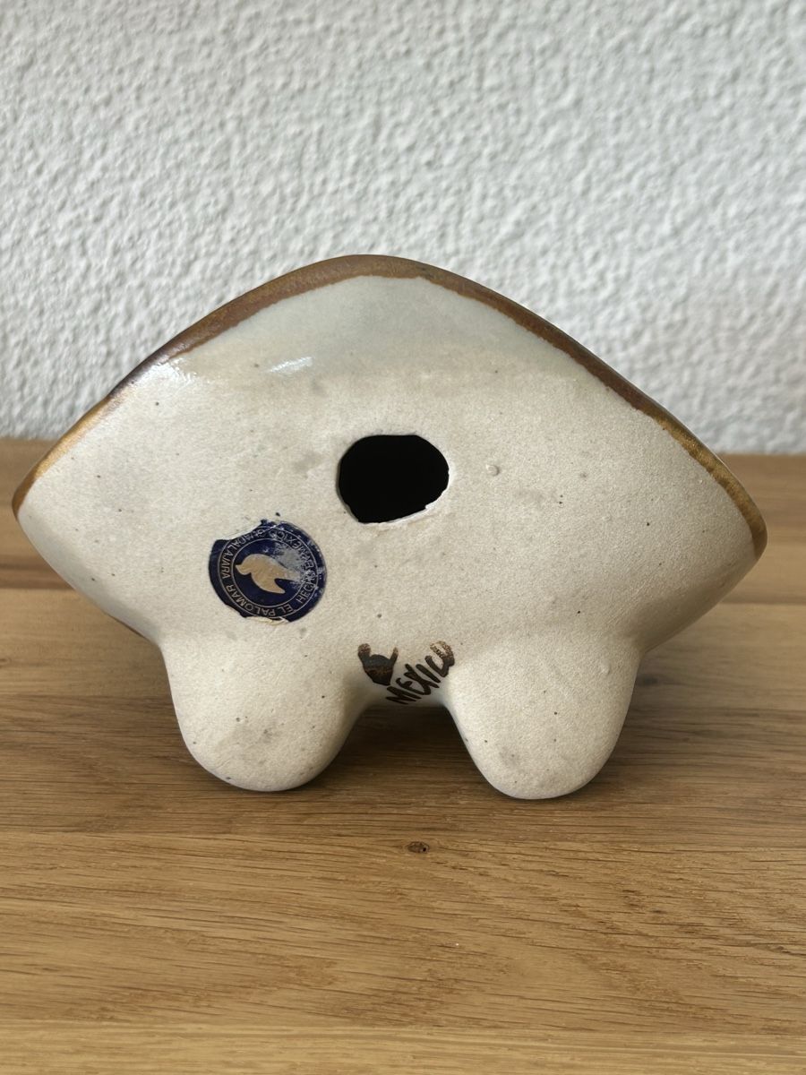 Statuette: Keramik Eule, El Palomar, México, Handarbeit. – Usato da Wettingen venduto da Mmccl 5