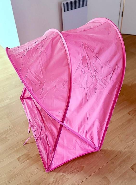 Ikea Betten: SUFFLETT Baldachin, rosa – Gebraucht aus Rheinfelden von Katrin.Lacher 3