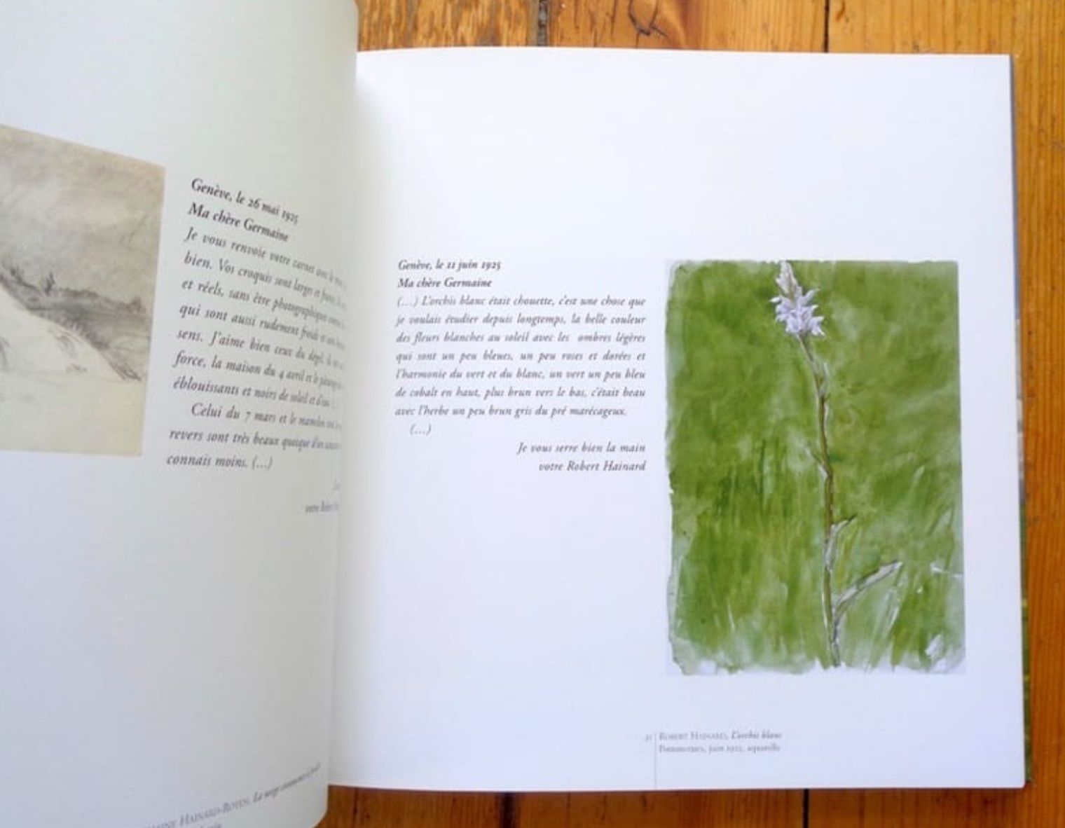 Libri: Impression de printemps de Germaine et Robert Hainard – Usato da Le Locle venduto da LibrairieLaBergerie 4