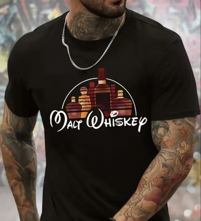 Malt Whiskey Funshirt Walt Disney - L —> NEU!!