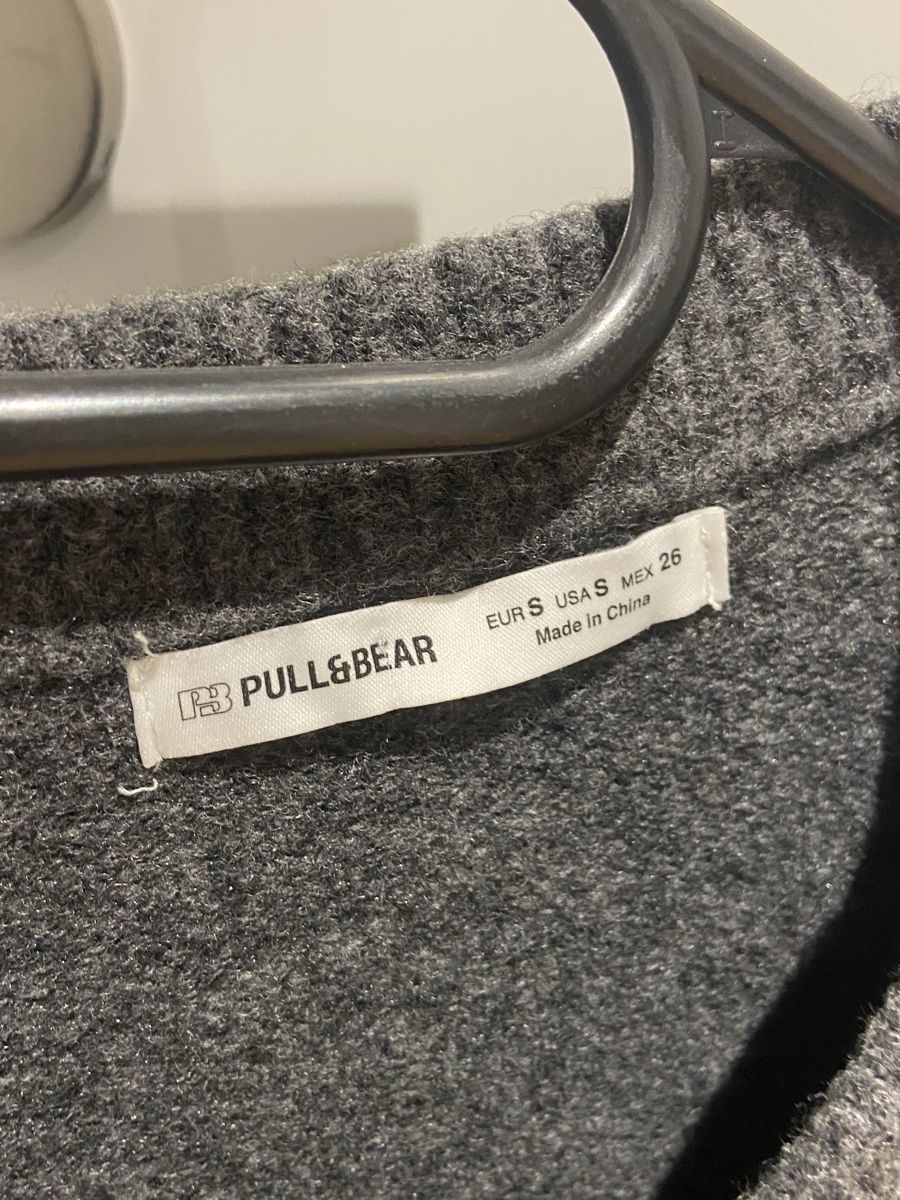 Pull&Bear Giacche: Strickjacke Pull&Bear dunkelgrau Grösse S – Nuovo (secondo la descrizione) da Dielsdorf venduto da lor_j5qt 1