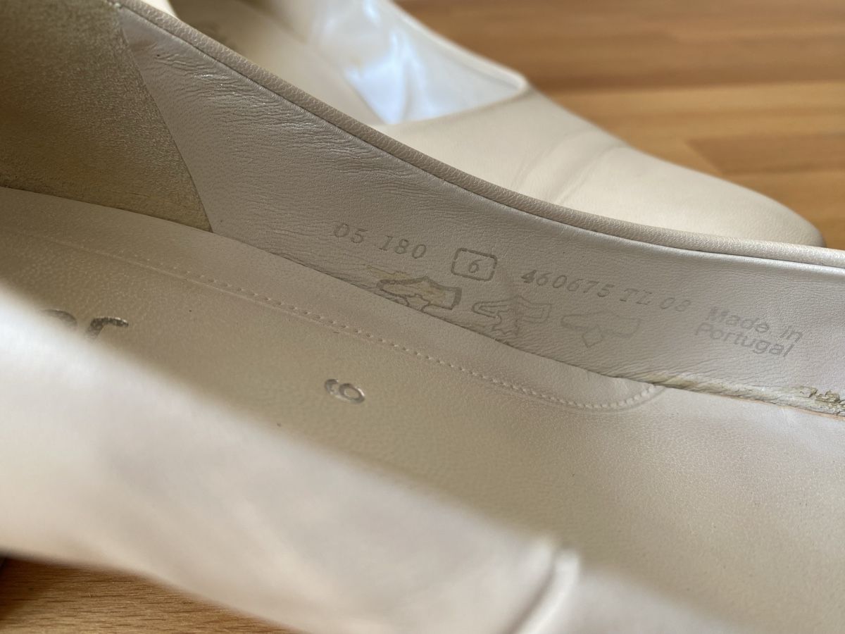 Gabor Scarpe da donna: Gabor Pumps, Grösse 39, Perlmuttfarben – Usato da Rothenfluh venduto da m.s.w 4