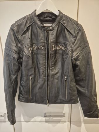 Original Harley Davidson Motorradjacke Leder S