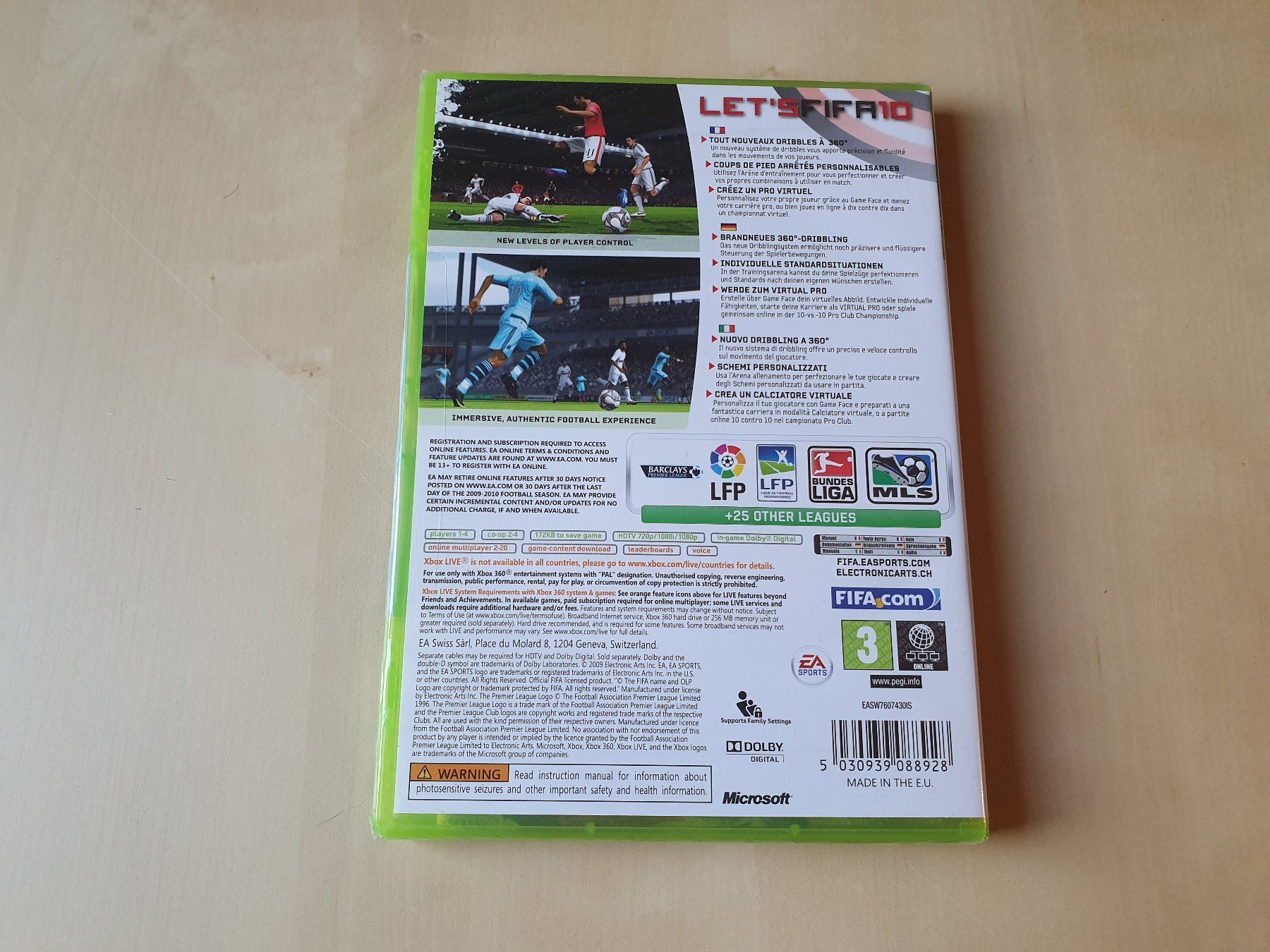Microsoft Spiele: FIFA 10 neu und ovp – Neu und originalverpackt aus Stansstad von collectorsshop 1