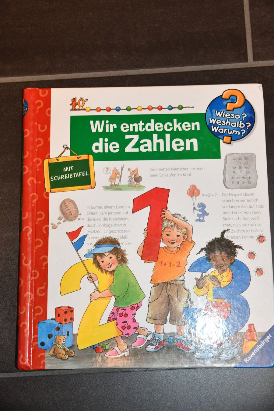 Libri: Buch, Wir entdecken die Zahlen, Ravensburger – Nuovo e nell'imballaggio originale da Sins venduto da dsto