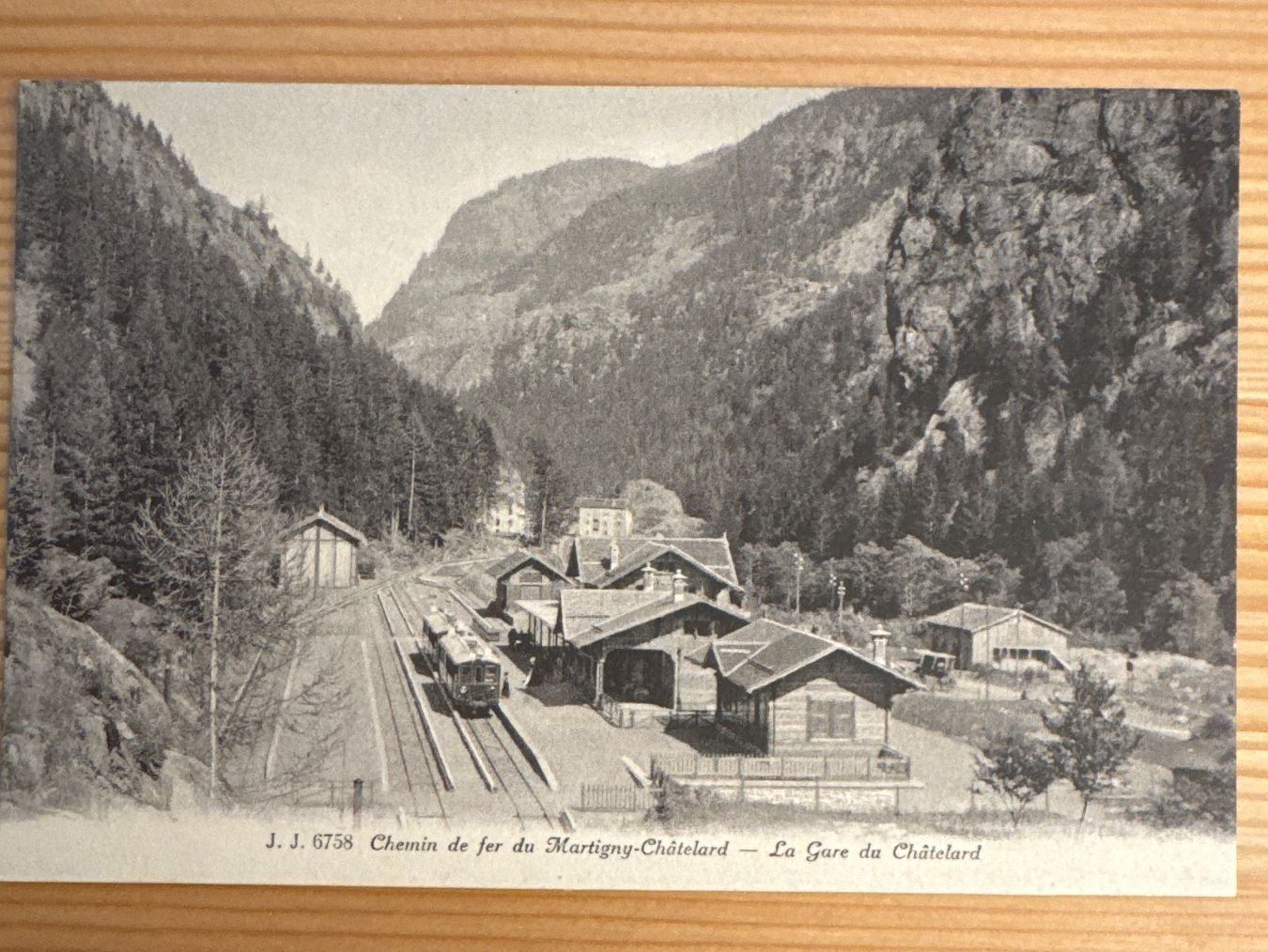 Cartes postales: Antike Ansichtskarte SUISSE Chemin de Fer Martigny-Châtelard – Neuf (Voir description) à Zürich par Tarafo5
