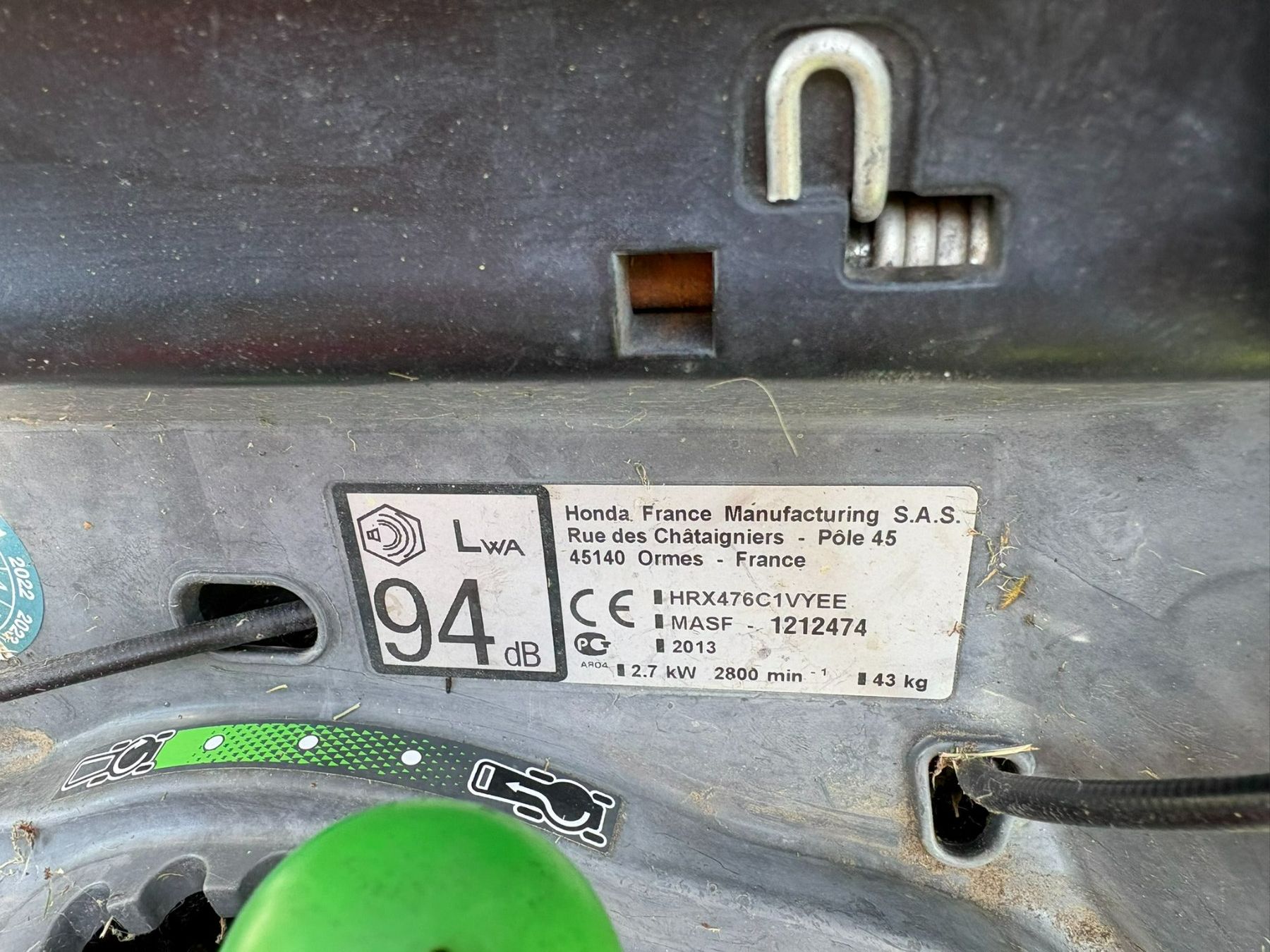 Honda Tagliaerba: Rasenmäher Honda HRX 476C1 – Usato da Geuensee venduto da Buesche24 6