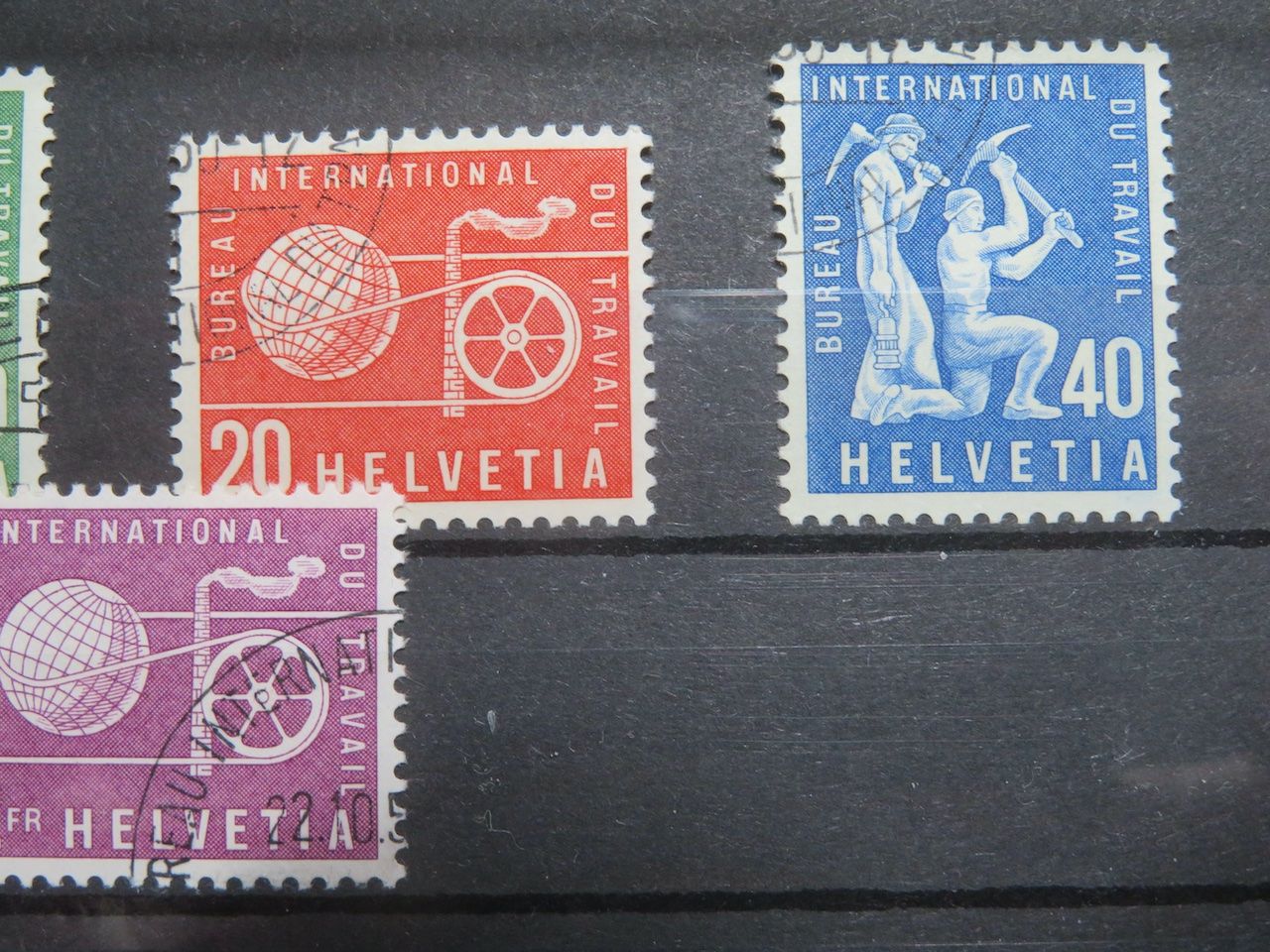 Alle Briefmarken: BIT Arbeitsamt 95-103 – Gebraucht aus Spreitenbach von heitersberg54 2