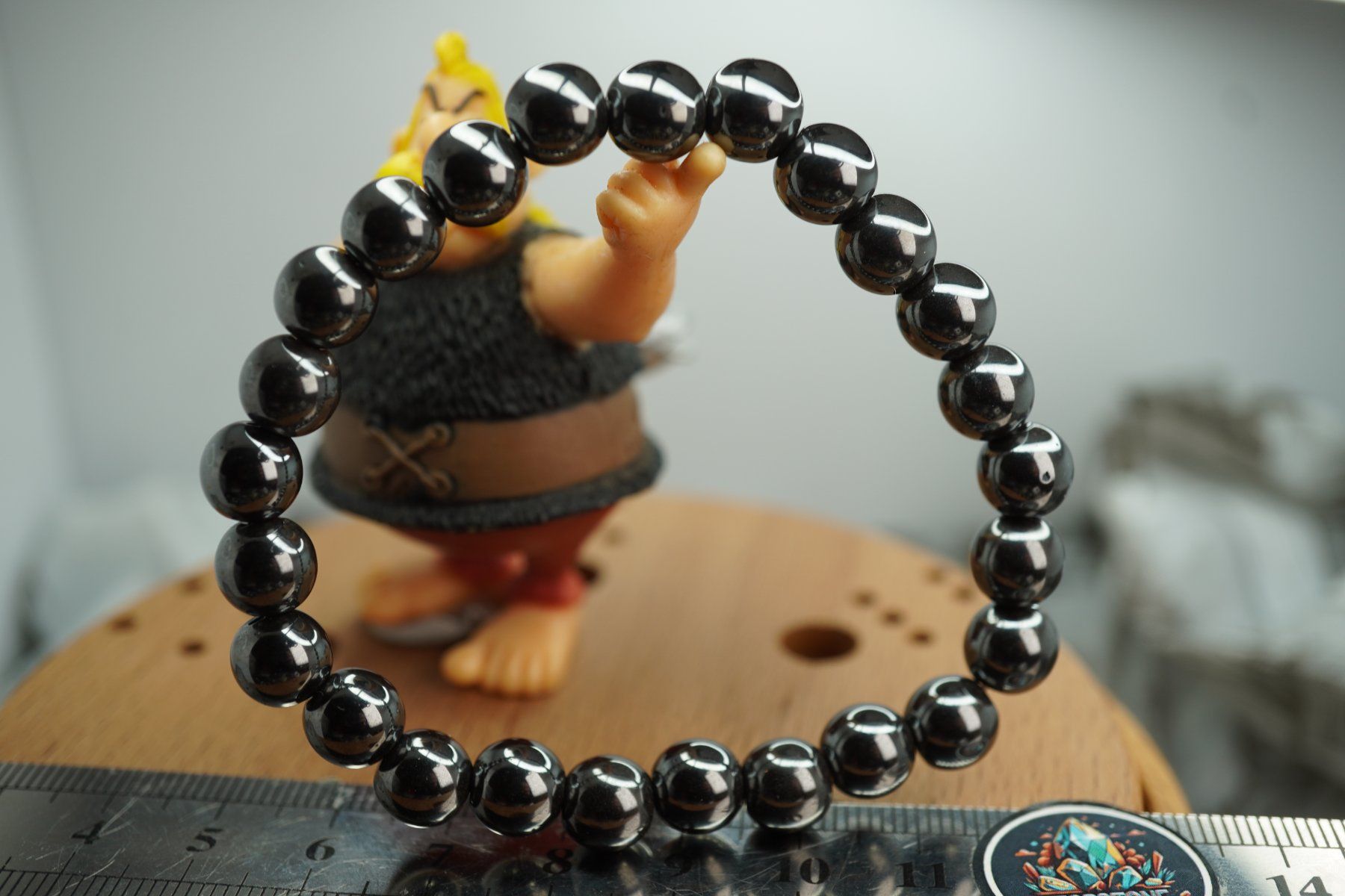 Minerali & Pietre curative: Hämatit     Kugel   Armband    (Räumung!) – Nuovo e nell'imballaggio originale da Eschenbach SG venduto da topstone 2